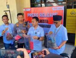 Reskrim Polsek Banyuwangi Berhasil Amankan Pelaku Pencurian Meteran PDAM