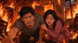 Sering Adu Mulut , Suami Tega Bakar Istri dan Dirinya Sendiri