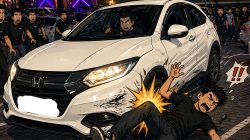 Mantan Kepala Desa Longos di Duga Dengan Sengaja Tabrak Salah Satu Warga Sumenep