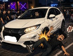 Mantan Kepala Desa Longos di Duga Dengan Sengaja Tabrak Salah Satu Warga Sumenep