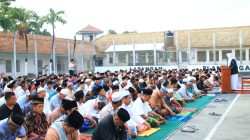 Salat Iduladha di Lapas Banyuwangi, Warga Binaan Diajak Petik Hikmah Keikhlasan
