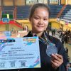 Adelia Dwi Cahya Anggraini Siswi SMPN 1 Glagah Tembus Podium The Sunrise of Java Silat Championship 1