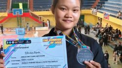 Adelia Dwi Cahya Anggraini Siswi SMPN 1 Glagah Tembus Podium The Sunrise of Java Silat Championship 1