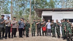 Dandim 0825/Banyuwangi Dampingi Tim Pengawas Kemhan Tinjau Pembangunan Batalyon TP di Purwoharjo