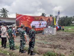 Deru Motor di Hamparan Areal Sawah: Koramil Songgon Kawal Lomba Balap Manol Gabah, Ajang Rakyat Tani Banyuwangi yang Makin Bergengsi