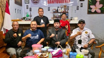 Agus Flores dan Imam Rahmad Sambangi Rumah Kebangsaan Banyuwangi, Perkuat Sinergitas 3 Pilar